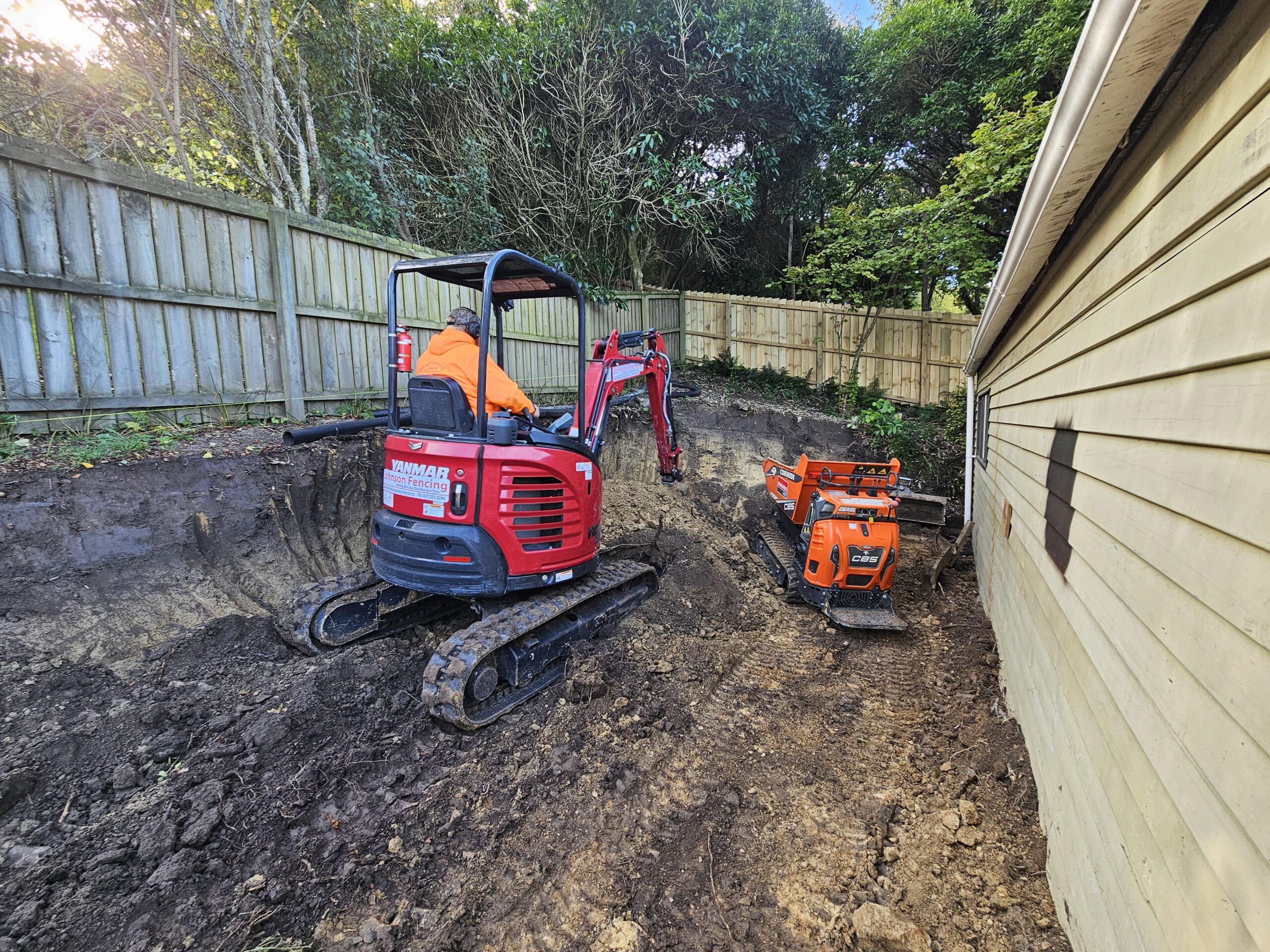 Site Cuts & Drainage Preparation